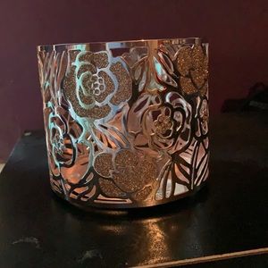 Rose gold / gold candle holder